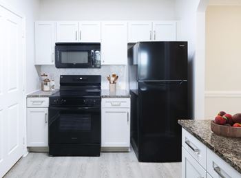 Fully equipped kitchens